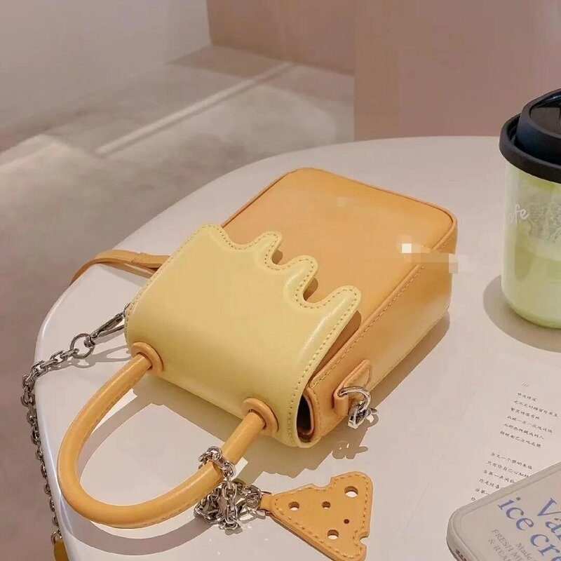 Mini sac à main biscuit pour téléphone portable pour femme, sac à bandoulière en PU souple, sac à main d'embrayage de soirée décontracté, niche de mode coréenne