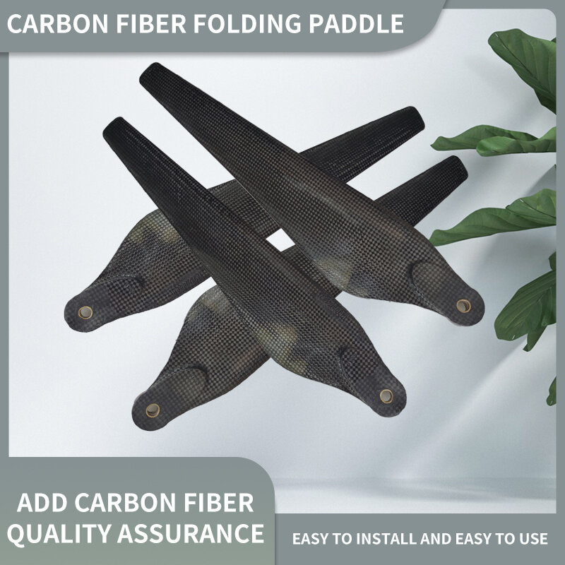 12 Pieces Carbon Fiber Wing Drone Folding Propeller Dji T20 T16 T10 Spraying Pesticide Plant Protection R3390 UAV Propeller