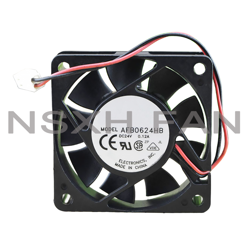 6015 24v 0.12a AFB0624HB 60mm 6cm Server Inverter Pc Case Cooling Fans Axial 60X60X15MM