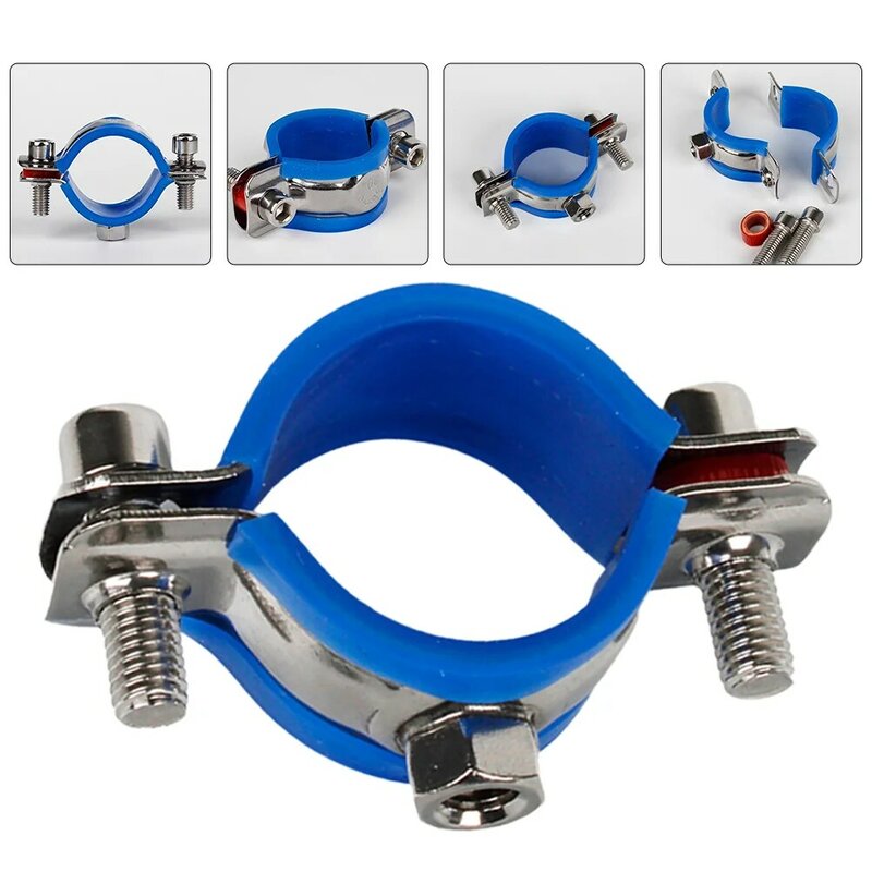 2 Pcs Plumbing Tools Clamp Chair Clamps Protection Kit Practical Stainless Steel Office Saver Fix Sinking for