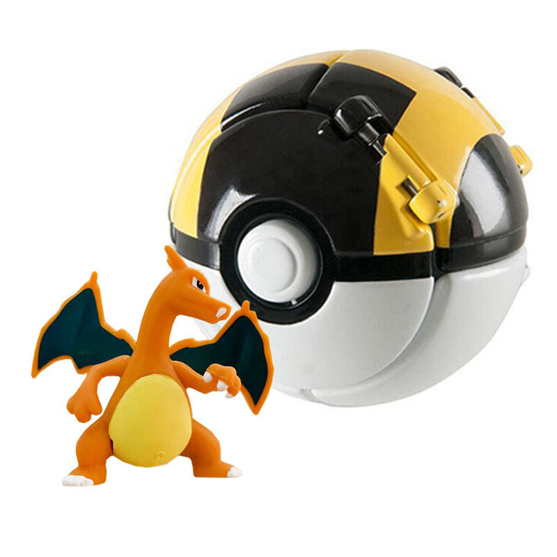 23สไตล์ Pokemon Pokeball Pokeball รูป Pikachu Squirtle Pocket Monster Variant Pokémon Elf Ball การกระทำของเล่นชุดของขวัญจำนวนมาก