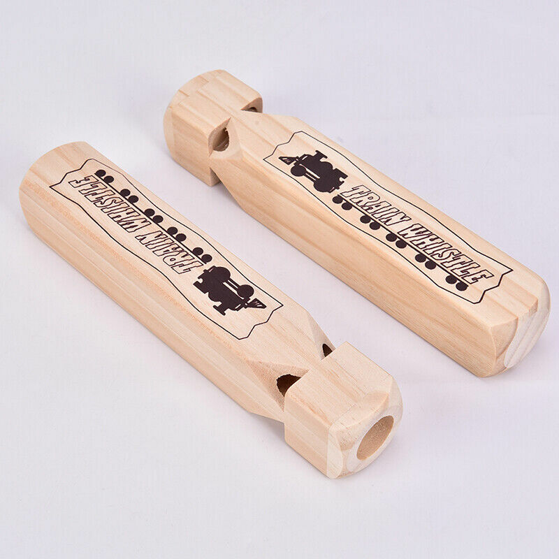 Kids Wooden Train Whistle Music Baby Teaching Wood Toy Musical Instrument Educational Learning Toys for Children Gifts
