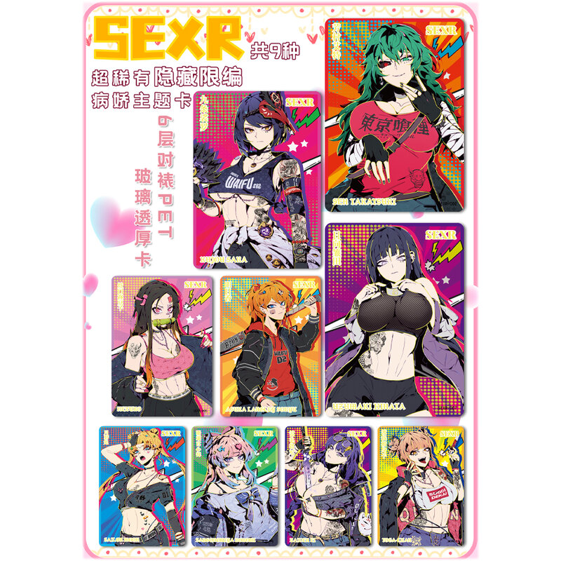 História da deusa Senpai 4 cartões Anime Jogos, Girl Party Swimsuit, Bikini Feast Booster Box, Hobbies Toys Gift, 5 caixas, atacado, 2024
