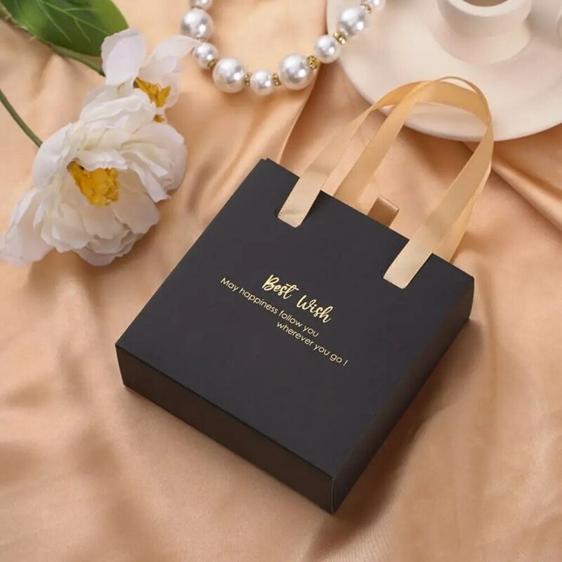 Naszyjnik karton bizuteria wkład do szuflady papier z uchwytem pudełko na biżuterię pudełko Organizer do przechowywania biżuterii podróż poślubna