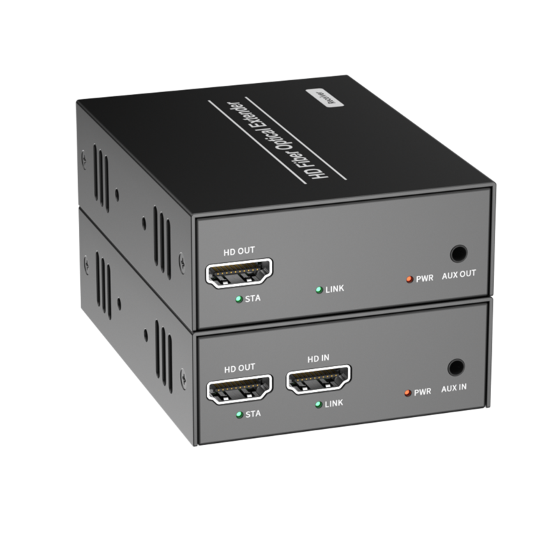Pway-Ethernet Media Converter, Extensor de fibra HDMI, um módulo SFP LX, fibra 1.25G SFP para cobre RJ45, SMF 20km