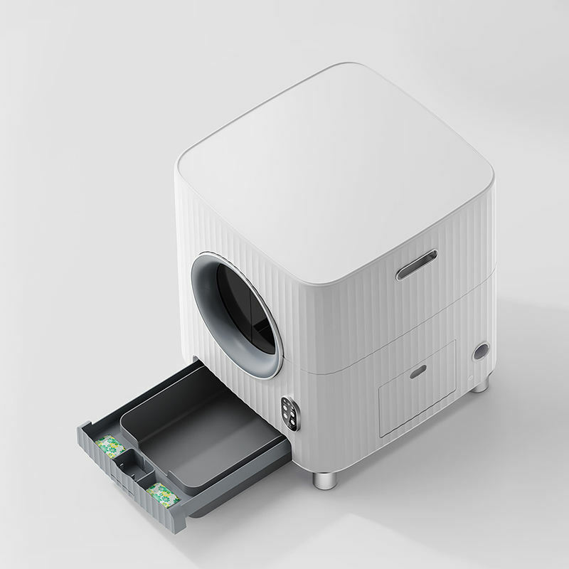 Katzenklo Limpeza Automática e Higiene Produtos, Linhadas inteligentes Box, recém-projetado