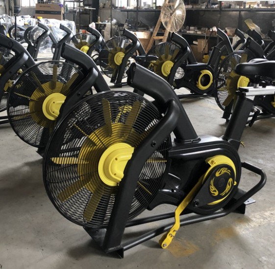 Cross-Fit Air Bike para Exercício, Equipamentos de Fitness Comercial, Novo
