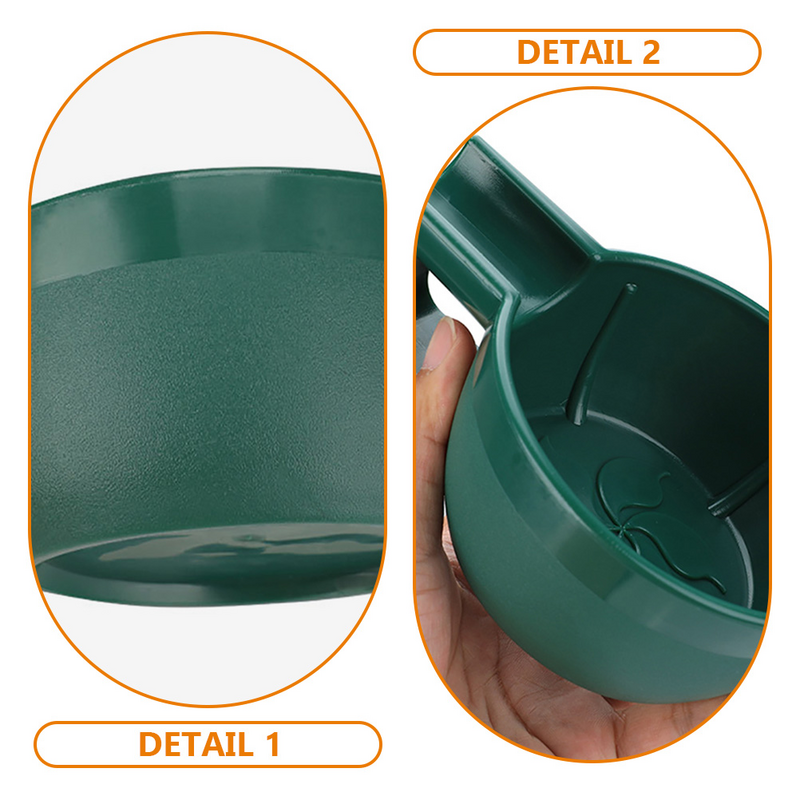 Shaving Cup Foaming Plastic Handle Design Shave Cup For Men Plastic Shaving Container Shaving Soap Bowl For Shaving