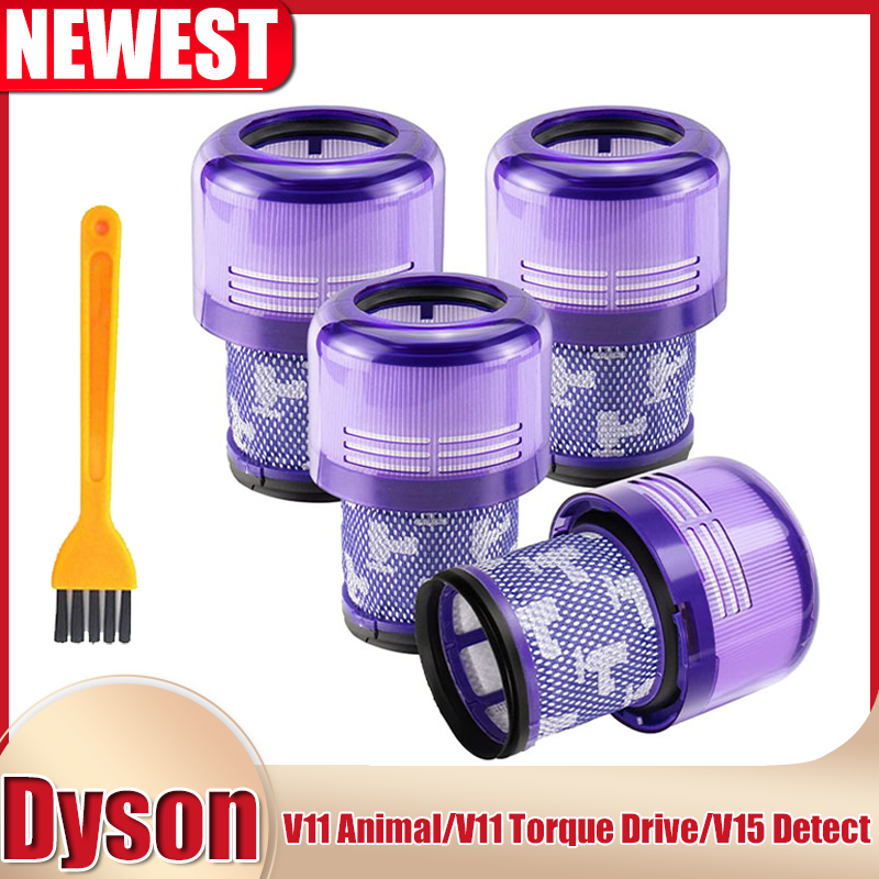 Suku cadang pengganti Filter HEPA untuk Dyson V11 Torque Drive V11 hewan V15 deteksi SV14 vakum tanpa kabel dibandingkan dengan bagian 970013-02