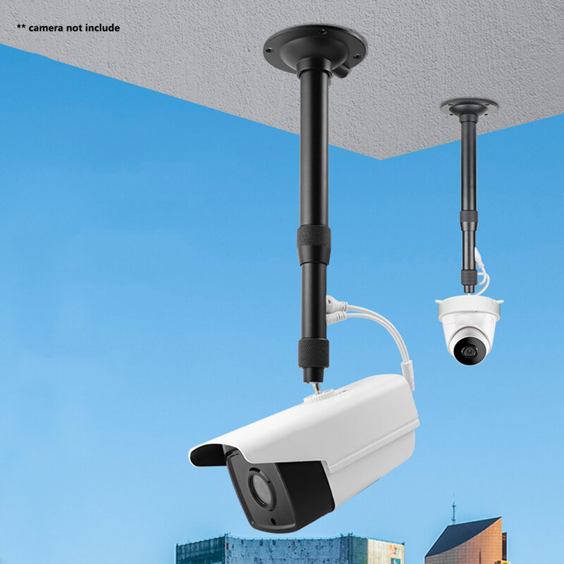 Cctv監視カメラスタンドプロジェクターウォールマウントブラケット天井マウント格納式調整可能20-40 30-60cm 40-80cm 60-120cm