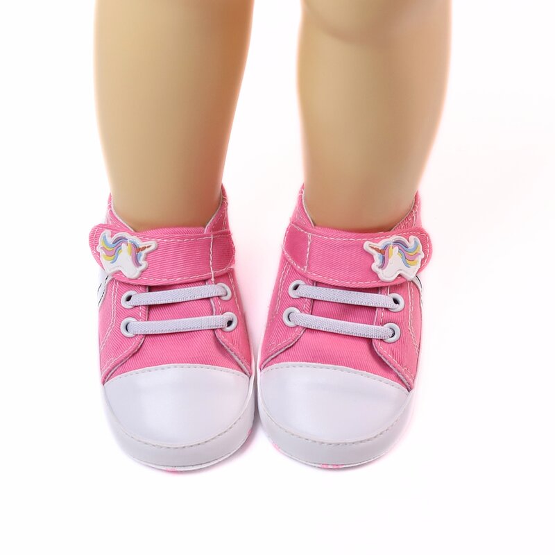 Обувь для малышей, обувь из холщовой ткани с мультяшным единорогом, легкая и нескользящая, подходит для повседневной и отдыха, всех сезонов