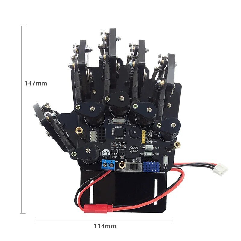 Palma robótica biónica 5 dof, Robot somatosensorial de código abierto, educativo, DIY, Compatible con Arduino Stm32, Robot programable