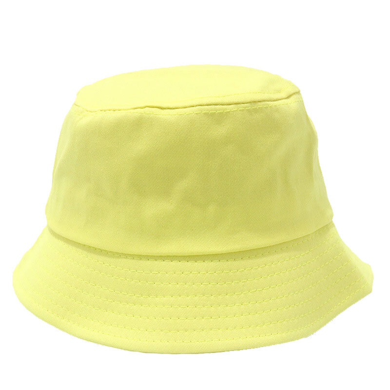 القطن الصيف طوي دلو قبعة للجنسين النساء في الهواء الطلق واقية من الشمس قبعة لون نقي الصيد قبعة الرجال حوض قبعة شابو الشاطئ