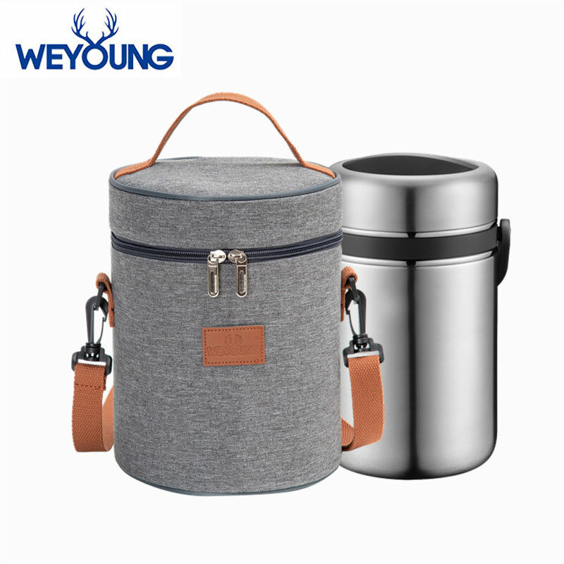 Portable Insulated Lunch Bag Outdoor Camping Hiking Food Thermal Pouch Women Picnic Drink Snack Keep Fresh Storage Cooler Bag