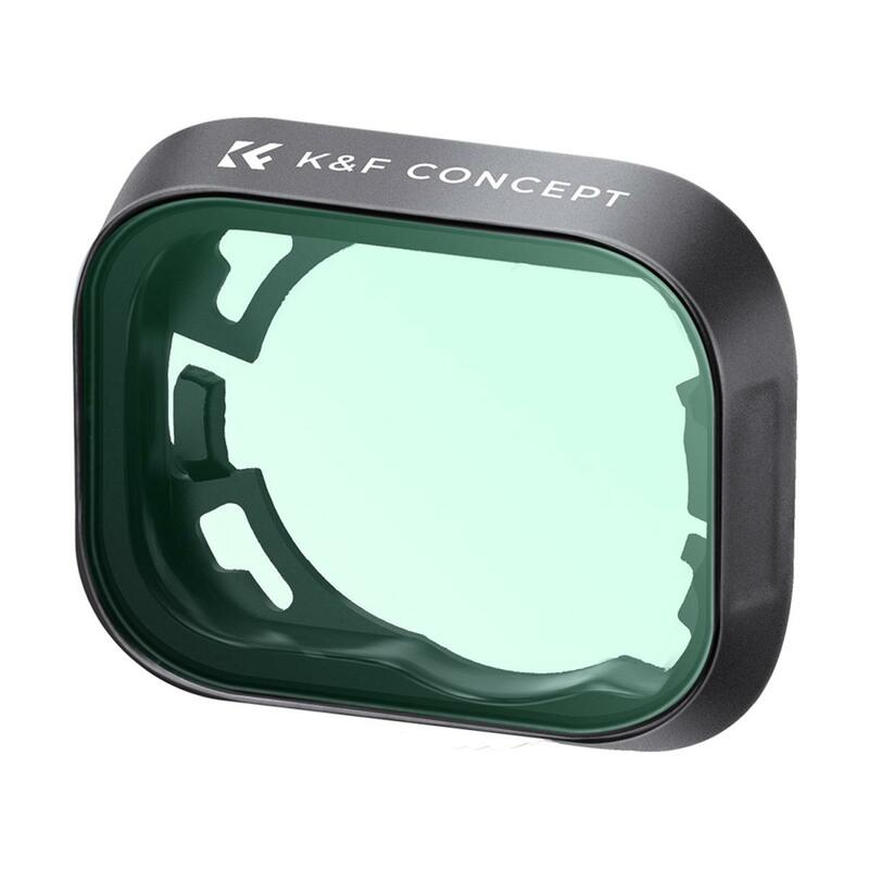 K & f conceito uv filtro para dji zangão mini3/mini3 pro com único-face anti-reflexo filme verde impermeável resistente a riscos