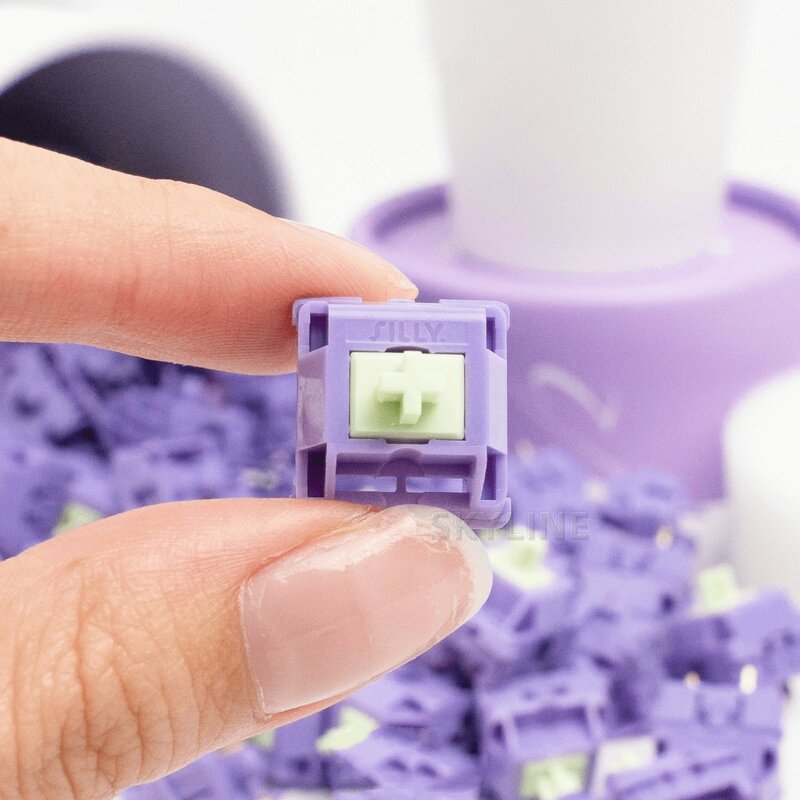 【 Auf Lager 】 silly works hmx hyacinth v2 (10 Packungen) Linear schalter Nylon Fünf-Pins-Schalter für mechanische oder Gaming-Tastaturen