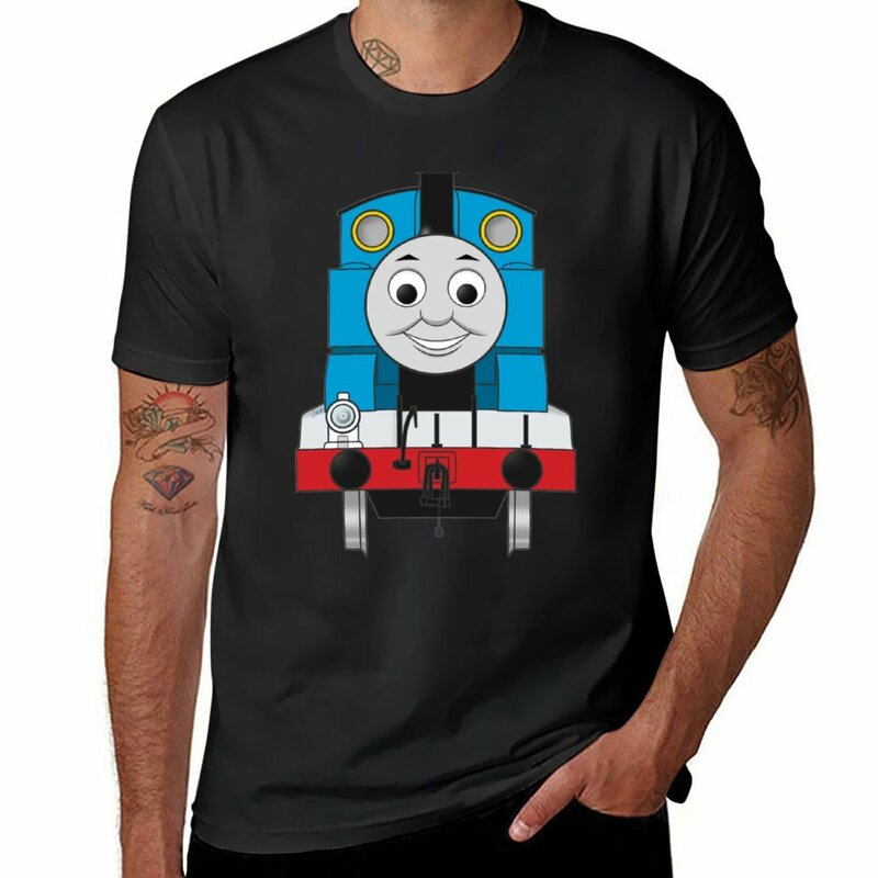 Camiseta de Thomas (full) para hombre, ropa kawaii, Camisetas estampadas personalizadas, divertidas, nuevas