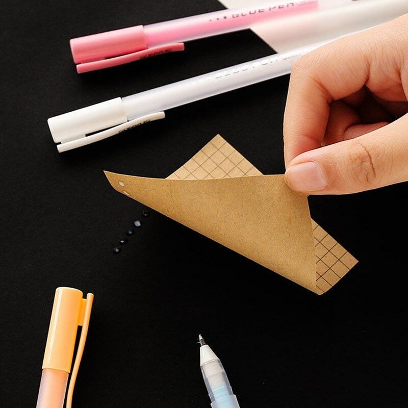 Fashion lem berwarna tongkat pena sekolah alat tulis kantor anak kertas DIY kerajinan tangan stiker akun cepat kering
