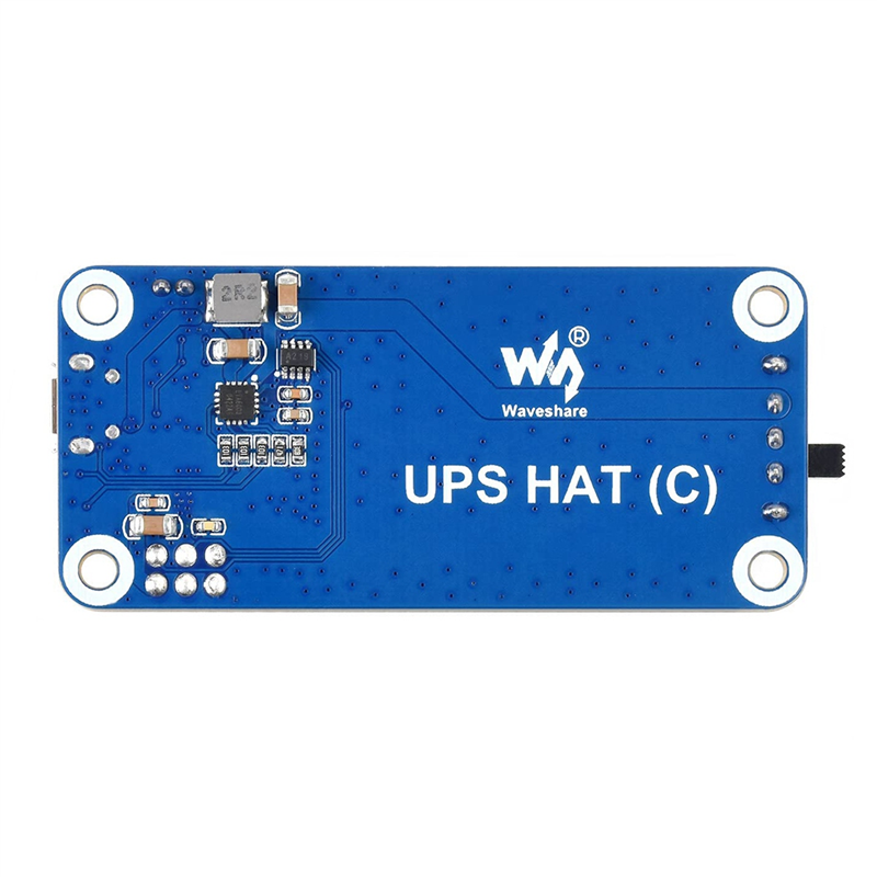 Waveshare 무정전 전원 공급 장치, 라즈베리 파이 제로 시리즈용 UPS HAT (핀헤더 납땜 필요), 안정적인 5V 전원 출력