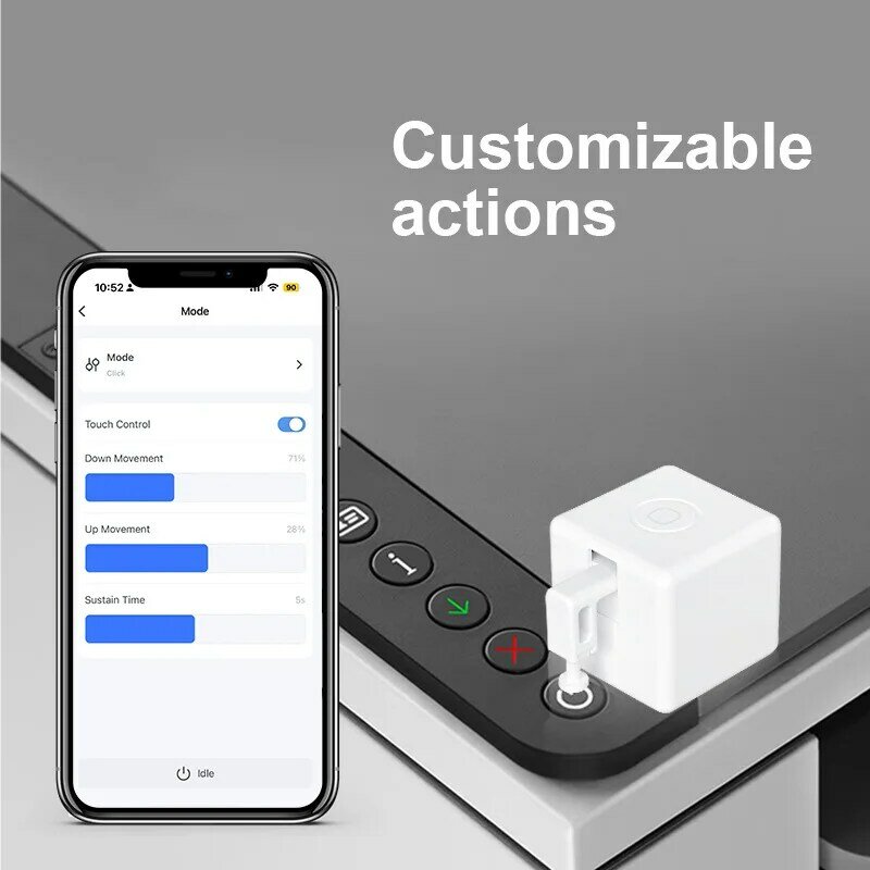 Interruptor inteligente con Bluetooth para el hogar, pulsador de botón con temporizador de vida inteligente, Control por voz, compatible con asistente de Google Home y Alexa, Tuya, Zigbee