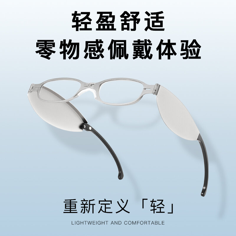 Kacamata Baca Motif Retro Fashion Kacamata Kaca Pembesar Retro Lensa Presbyopic Definisi Tinggi Portabel Pria Wanita + 1.0 ~ + 4.0