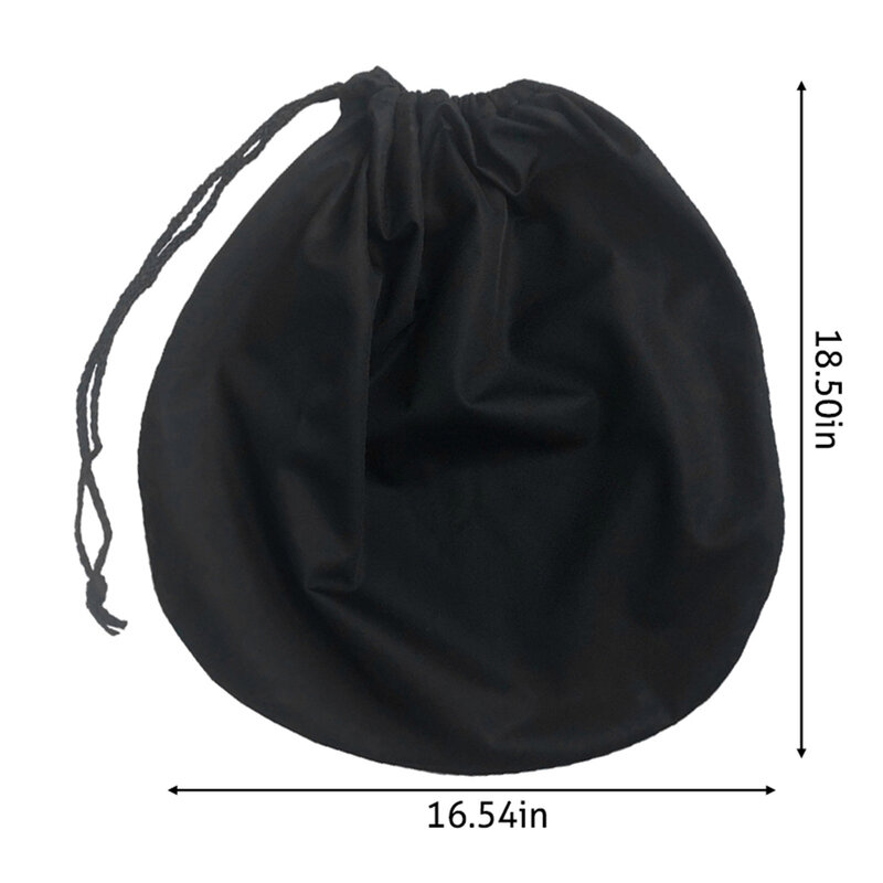 Borsa per casco da 2 pezzi borsa per il trasporto del cappuccio della maschera di saldatura per lo sport della bicicletta da equitazione panno universale per attrezzi con coulisse di bloccaggio
