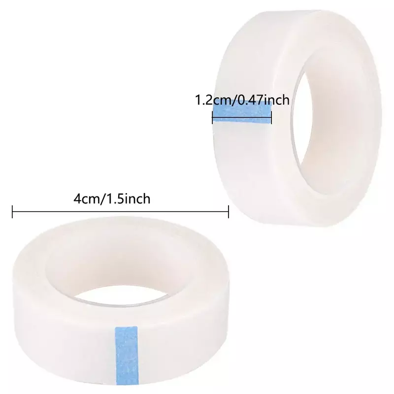 5 Stuks Ademende Medische Papieren Tapes Wimper Extensie Pluisjes Witte Tape Oog Valse Wimpers Patch Ooglid Sticker