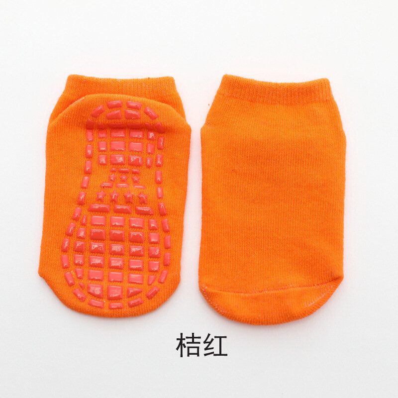 جوارب أرضية غير قابلة للانزلاق للأطفال ، تعليم مبكر للأطفال ، ملعب ، جوارب لاصقة خاصة مضادة للسقوط ، صيف