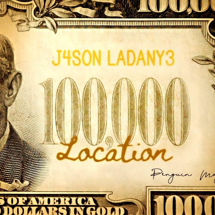 100,000 Locatie door Jason Ladanye, Goocheltrucs