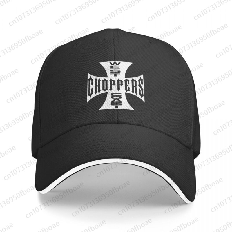 Coast Iron Cross Choppers gorras de béisbol, gorra de sándwich de Hip Hop, sombreros deportivos ajustables para exteriores para hombres y mujeres