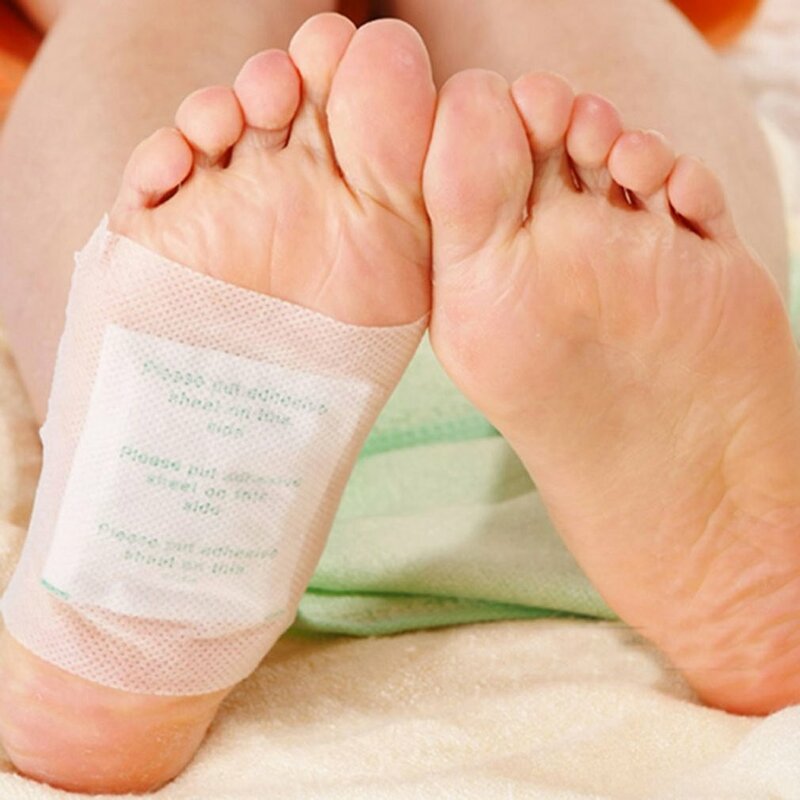 20Pcs Bamboo Ocet Foot Stickers Body Detox Foot Stickers Adult Health Foot Stickers Bag Foot Stickers Foot Care Adhesive Pad