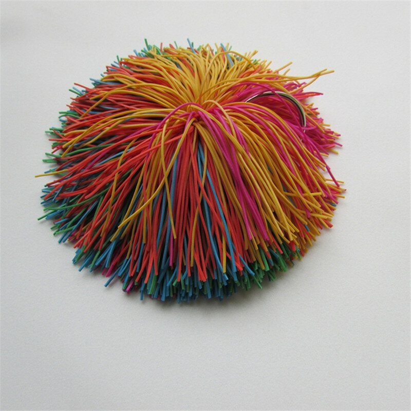 Антистресс 6 см/9 см Радужный фиджет-шар сенсорный Koosh детский смешной эластичный мяч для снятия стресса для детей с аутизмом специальные потребности