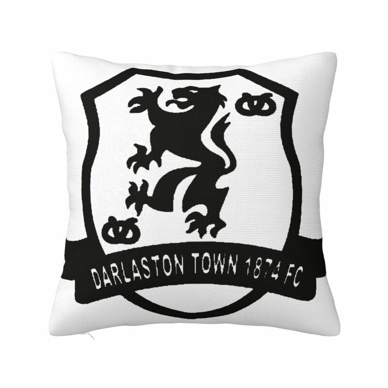 Darlaston Town 1874 FC ปลอกหมอนสี่เหลี่ยมสำหรับโซฟาหมอนอิง