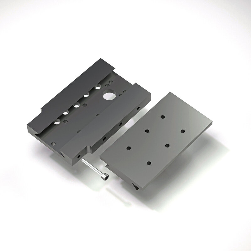 ZBAITU 레이저 모듈 헤드 고정 장착 홀더, CNC 조각기 절단 목공 기계 Z축 슬라이드 웨이 리프팅 프레임