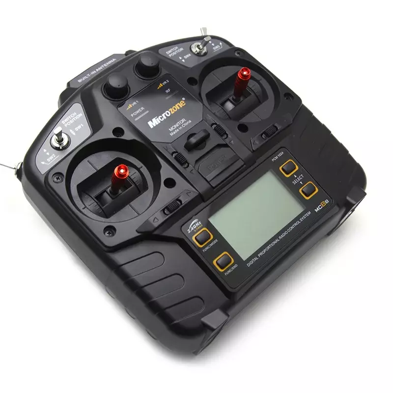 Receptor do transmissor do controle remoto, sistema de rádio para aeronaves de controle remoto UAV helicóptero de asa fixa, Mc8b, 2.4g, 8ch