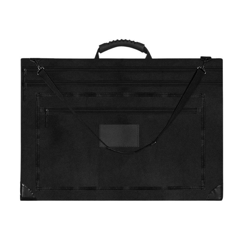 حقيبة لوحة رسم محمولة بسعة كبيرة مع مقبض وحزام كتف ، حقيبة فنية مقاومة للماء للفنانين