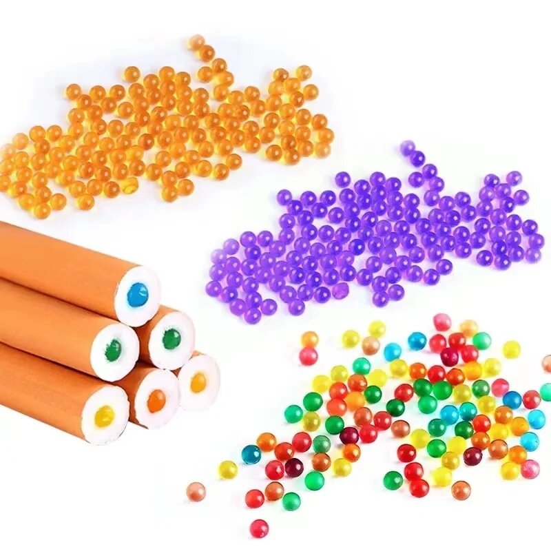 1000Pcs Tobacco Mixed Fruit Flavor Ice Mint Beads Popping Capsule Cigarette Filter Ball Cigarette Holder Accessories For Smoking
