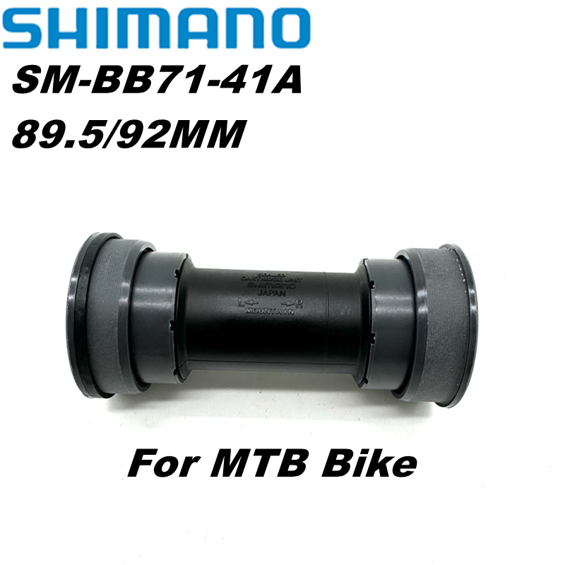 Shimano SM-BB71 XT, braket tekan Fit bawah untuk sepeda gunung MTB/jalan BB71-41A MTB BB71-41B untuk sepeda jalan
