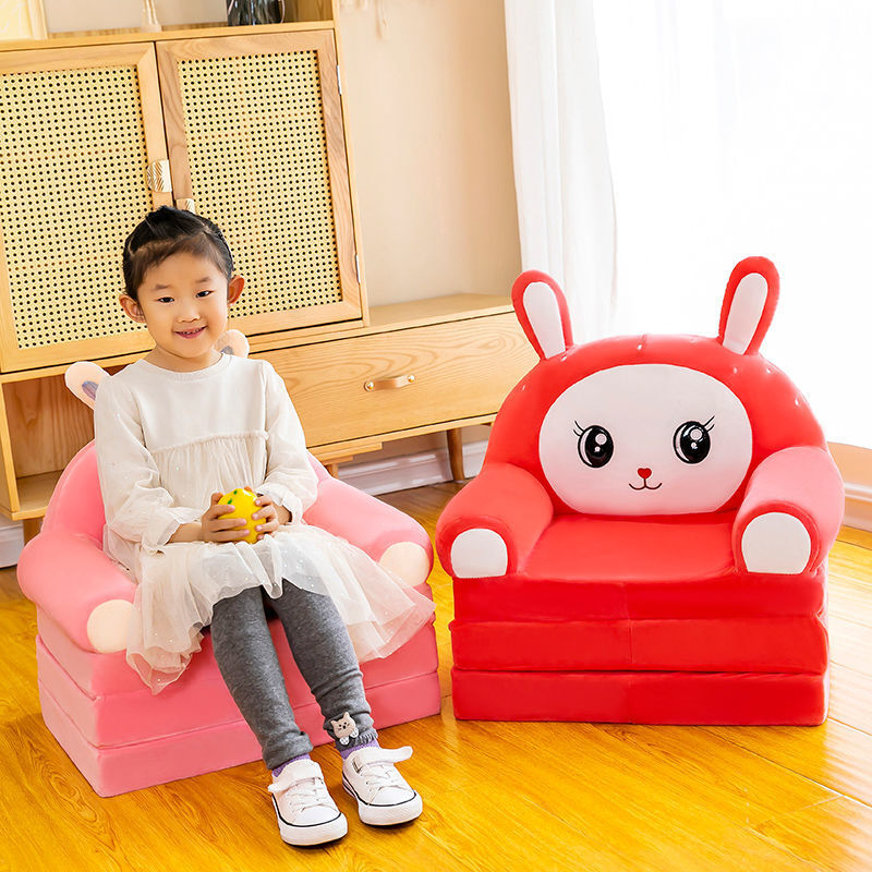 Nette mode Kinder Mädchen Prinzessin Sofa Kinder Sofa entfernt und gewaschen kinder couch Cartoon faul klapp sofas Möbel