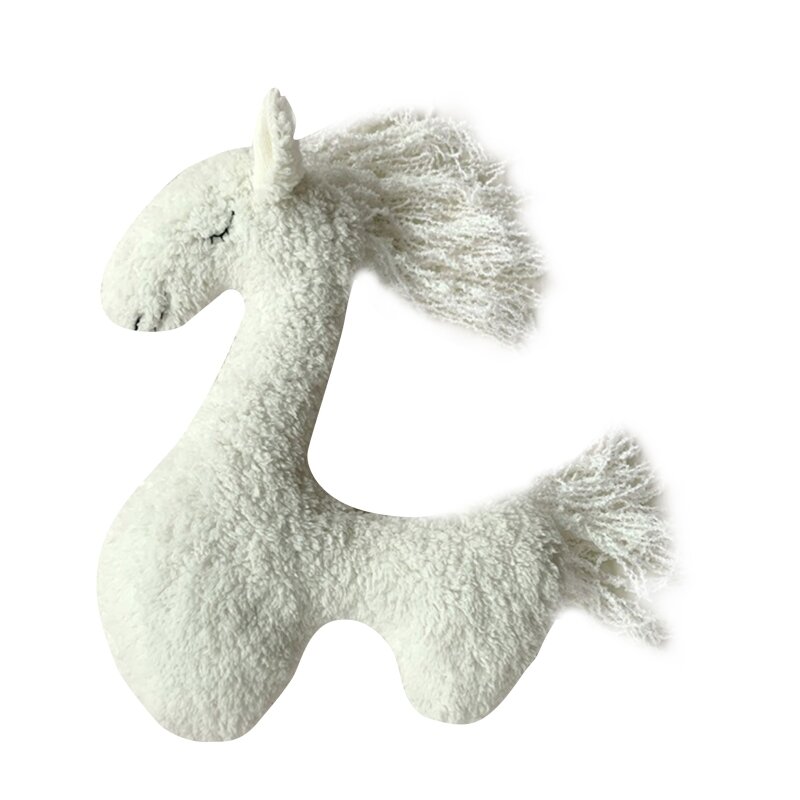 Newborn Photography Posing for pony Props Baby Photoshoot  Horse for DOLL An
