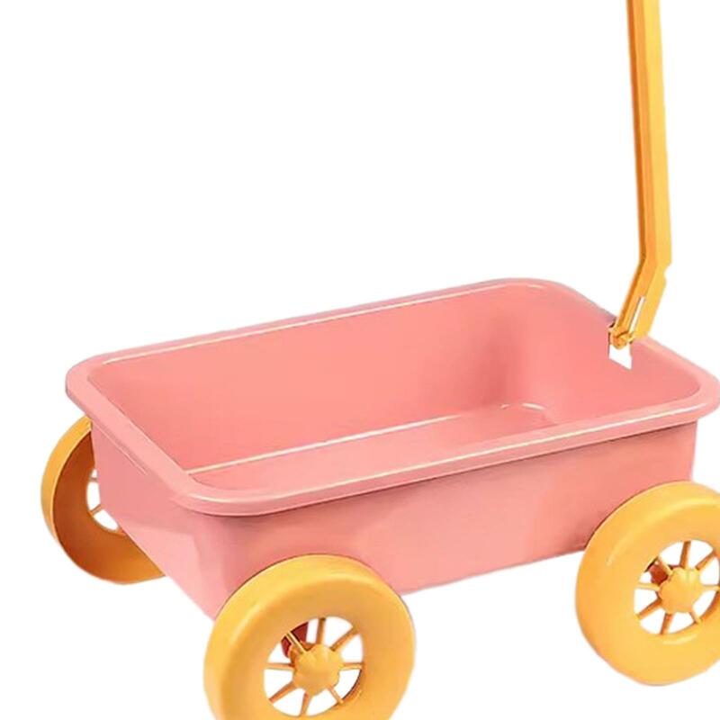 Игрушка-фургон для детей, игрушка для уличной и домашней моторики, летняя игрушка-тележка с песком для детей