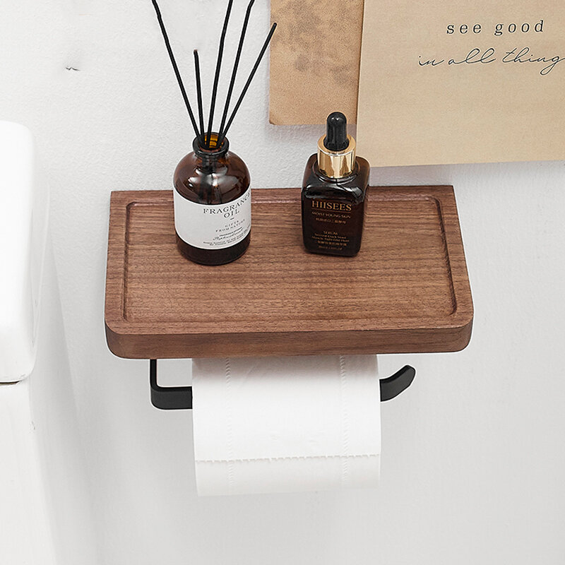 Toiletten papier halter Wand halterung mit Selbst schraube für kleine Gegenstände, Taschentuch halter für Badezimmer Küche Schlafzimmer