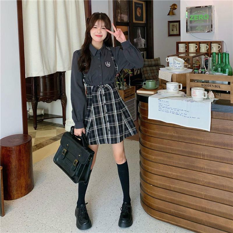 Herbst New Korea Stil Mode Anzug Frauen elegante Uniform verbessert täglich jk Stil verbessert Mädchen Dashion Schuluniform Set