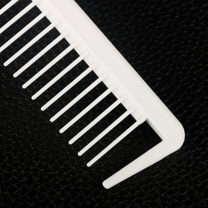 Peigne en carbone pour coiffure professionnelle, peigne de coupe, outils de coupe de cheveux, coiffeur, anti-leges, 7 pièces