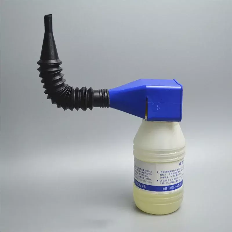 Refueling Funnel Universal Oil Pouring Hands-free Snap-on Funnel Household Thickened Folding Multi-function Oil Filling