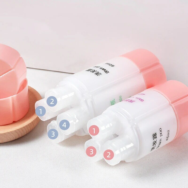 3 in 1 / 4 in1 Travel Refillable Bottle Set Portable Shampoo Shower Gel Lotion Container Empty Bottle