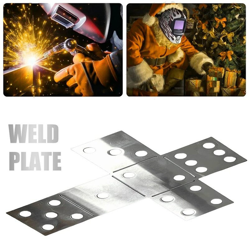 1 PC Welding Kit Dice Welding Coupons Welding Practice Kit Square Welding Plate Welding Training Metal for TIG MIG Gas Arc Stick