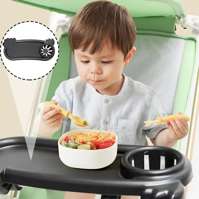 Bebê Carrinho de Jantar Table Bandeja, ABS Baby Stuff Cart, Pram Snack Bandeja, Alimentação Suprimentos, Criança Acessório, 3 em 1