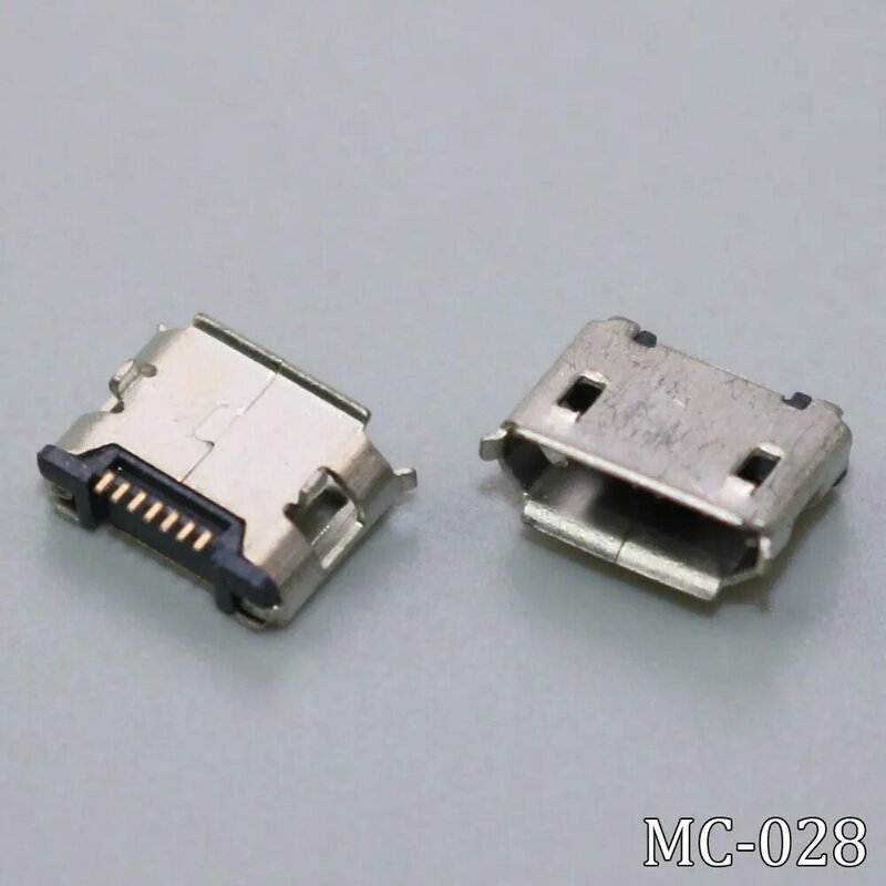Puerto de carga Mini Micro USB, conector jack de 7 pines para teléfono móvil Android, tableta y PC, 1-50 Uds.