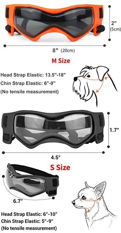 Óculos de proteção UV para cães e gatos Óculos de sol, óculos de equitação ao ar livre, acessórios para animais, cães pequenos e médios